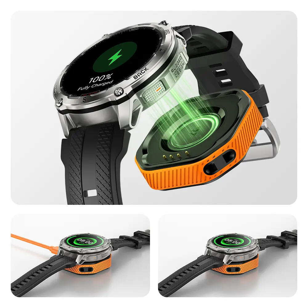 KOSPET Tank T4 Smartwatch Power Pocket - Image 3